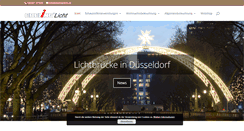 Desktop Screenshot of ebeling-licht.de